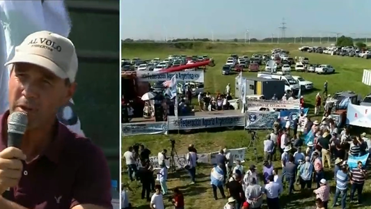 El campo volvió a protestar: Somos generaciones que sabemos trabajar, no ir al conurbano a pedir un plan