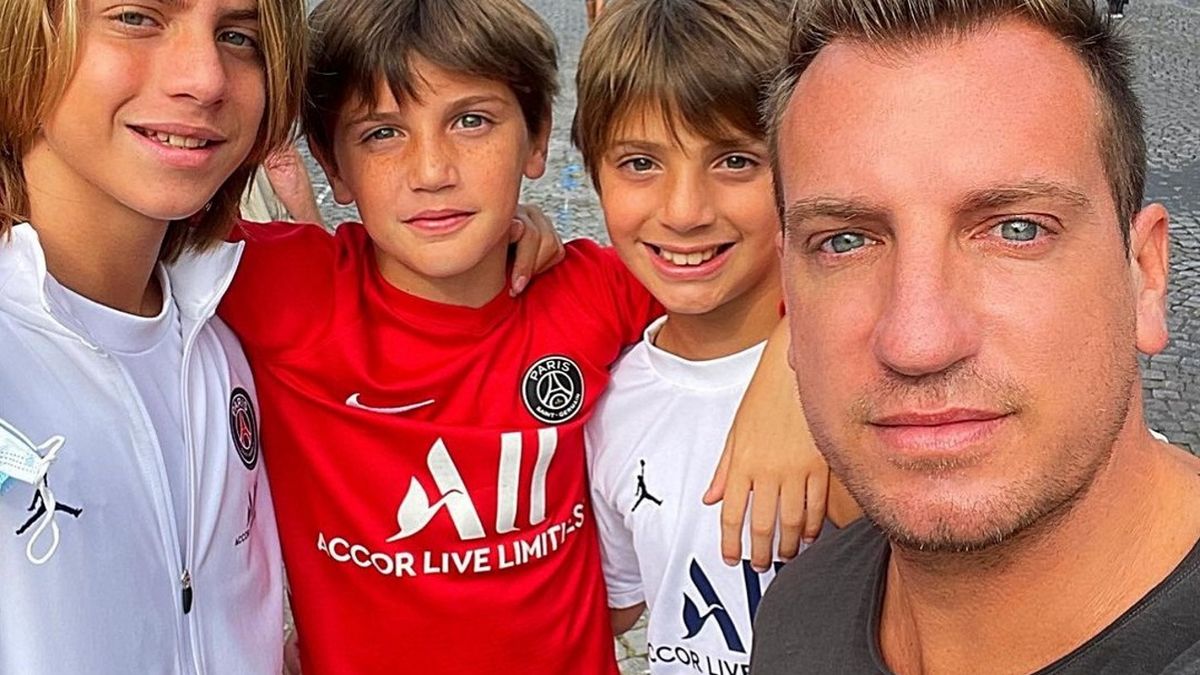 Con Wanda Nara en Italia, por qué sus hijos siguen con Maxi López