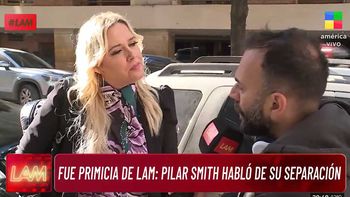 Pilar Smith dio detalles de su separación y habló de los rumores de romance con Martín Bossi