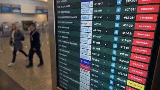 Paro sorpresivo en Aeroparque y Ezeiza: no hay vuelos de Latam