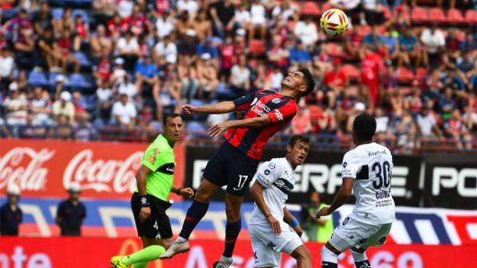 San Lorenzo rescató un empate sobre el final e igualó 1-1 ante Gimnasia en el Nuevo Gasómetro
