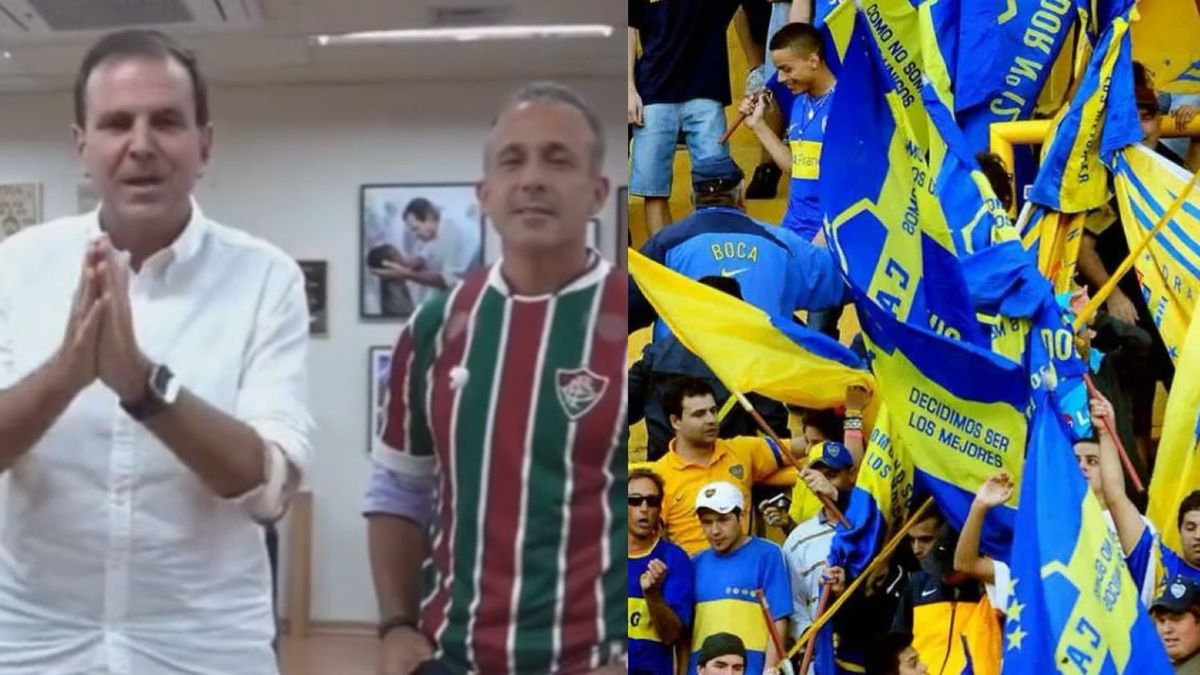 El provocador mensaje del intendente de Río en medio de la tensión por el ataque a hinchas de Boca (Foto: @eduardopaes)