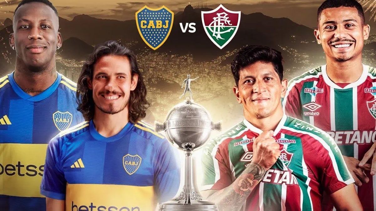 ¡Confirmado! Se conoció el horario de la final de la Copa Libertadores que disputarán Boca y Fluminense