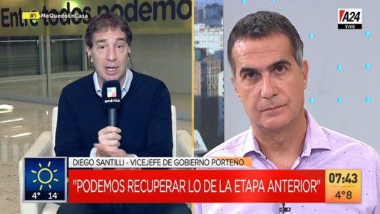 Santilli: Propondremos extender la salida de los chicos dos o tres veces por semana para evitar la aglomeración