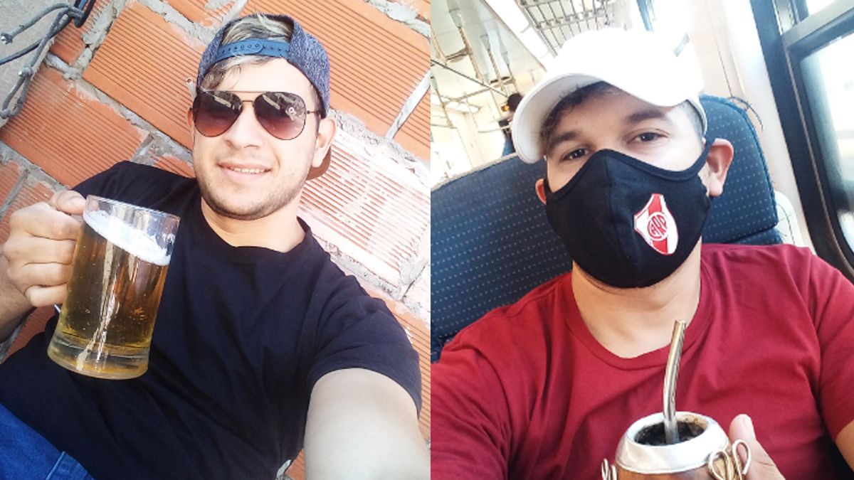 El asesino de la policía de la Ciudad cuenta con varias fotos en su perfil de Facebook con botellas y latas de cerveza. (Foto: Facebook)