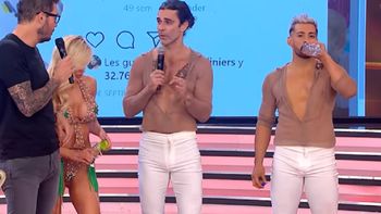 Mariano Martínez bailó la salsa de tres con Luciana Salazar y Jorgito Moliniers, y Pampita hizo un pedido especial