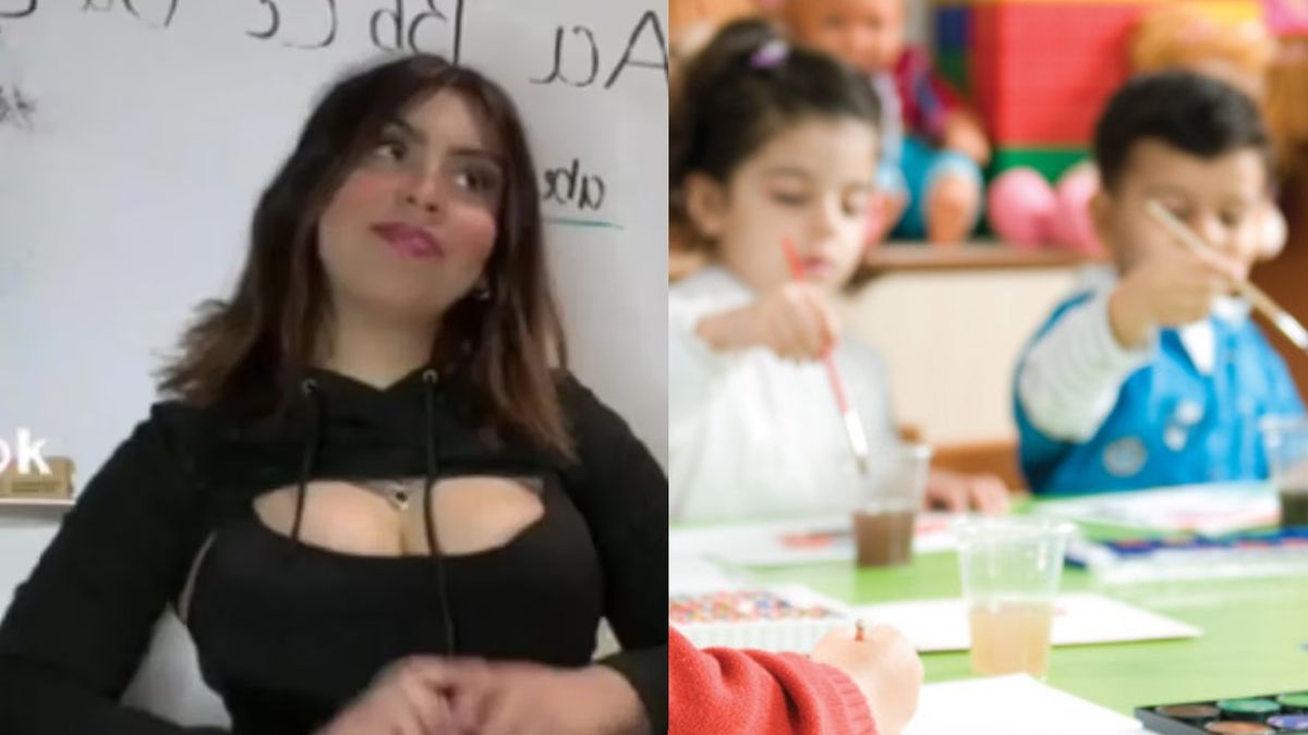 Es maestra jardinera tiene cuenta en OnlyFans y delata a los padres que le escriben
