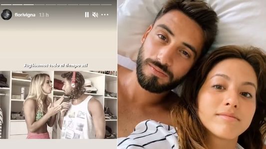 El recuerdo con el que Flor Vigna sorprendió a Nico Occhiato: Gracias por ser mi compa de ruta