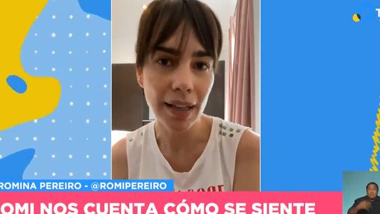 Romina Pereiro con COVID: El resto de mi familia no tiene síntomas