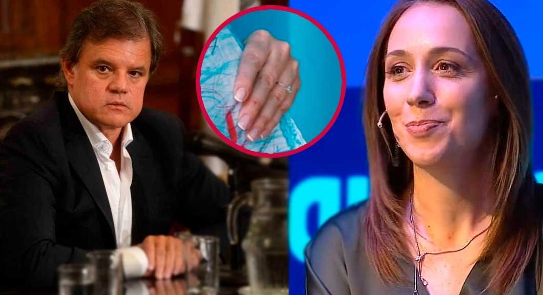 ¿Hay compromiso? Quique Sacco habló sobre el anillo en la mano de María Eugenia Vidal