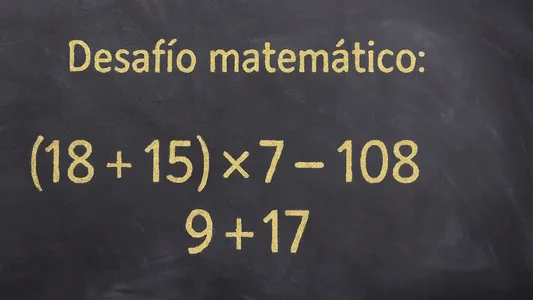 Desafío matemático: la cuenta es fácil, pero muchos cometen un error frecuente