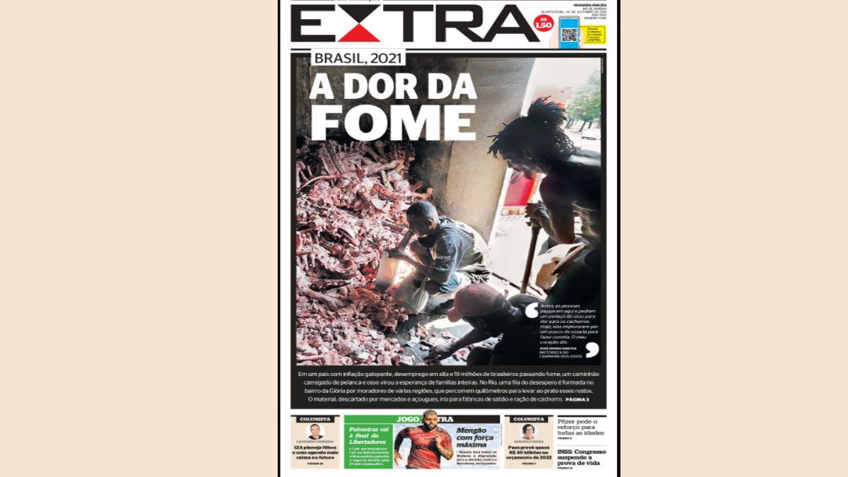 La tapa del diario 
