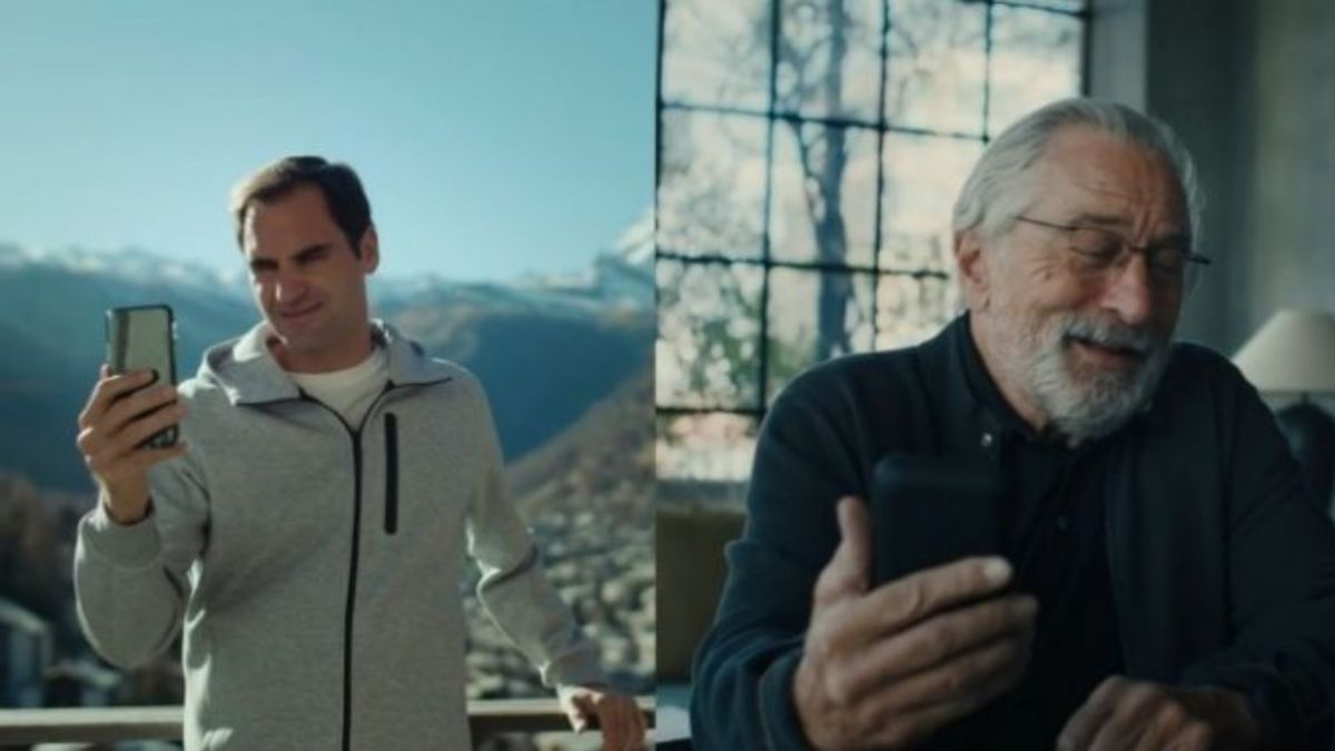 Roger Federer y Robert de Niro participaron de un spot publicitario del gobierno suizo.