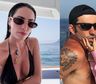 Mar, sol y amor: las fotos de las vacaciones de Lali Espósito y Pedro Rosemblat en Cerdeña