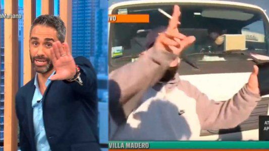 Tensión en un movil en vivo: Un hombre gritó que tenía coronavirus