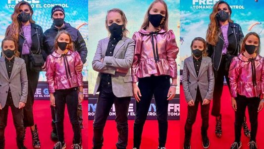 Los hijos de Florencia de la V, Paul e Isabella, causaron furor con sus looks