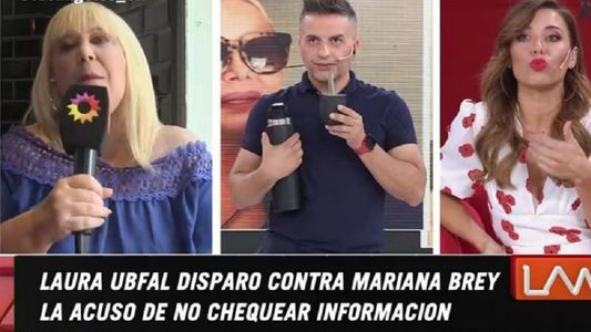 Picante cruce entre Laura Ubfal y Mariana Brey por una información sobre la salud de Carmen Barbieri: Trato de mantener un nivel de diálogo más elevado