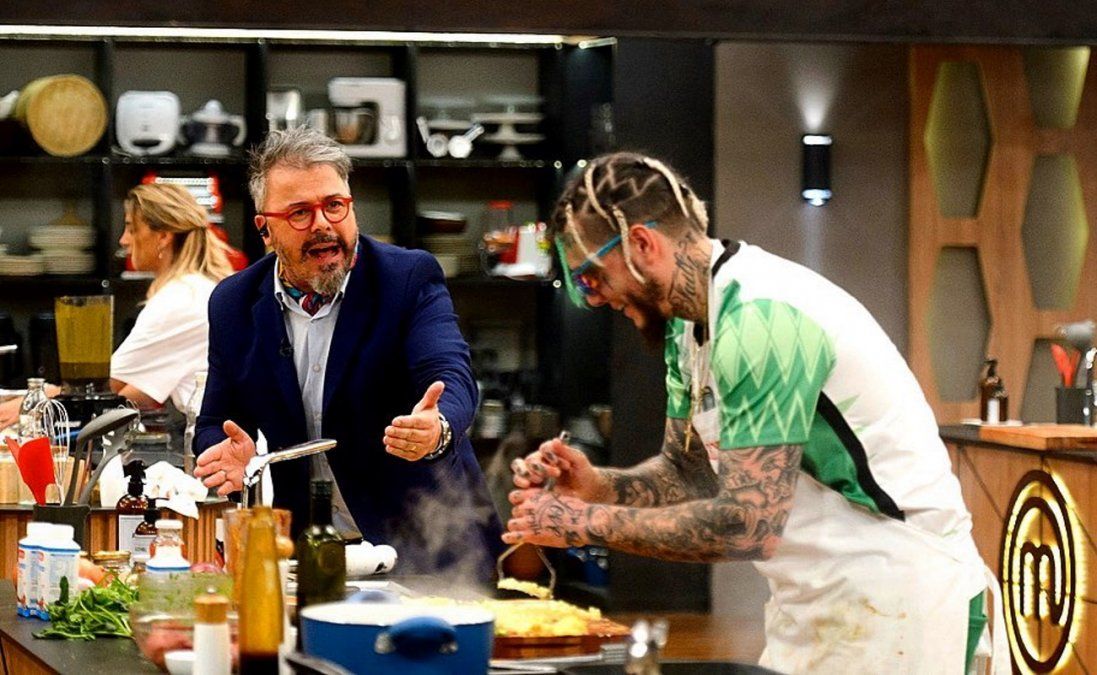 Alex Caniggia quiso engañar al jurado de MasterChef Celebrity