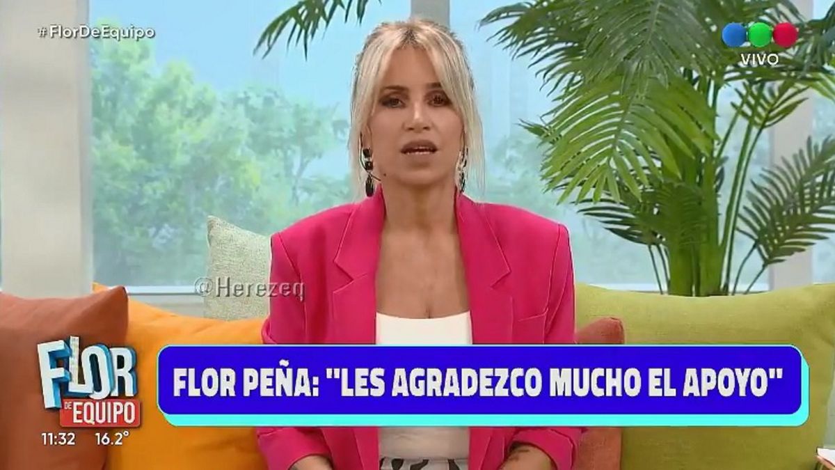 Emotivo mensaje del hijo de Florencia Peña