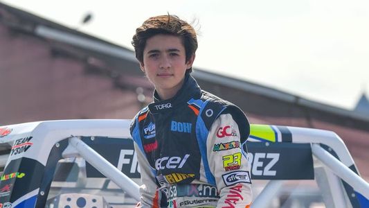 Murió el piloto de 17 años Federico Gutiérrez, una promesa del automovilismo