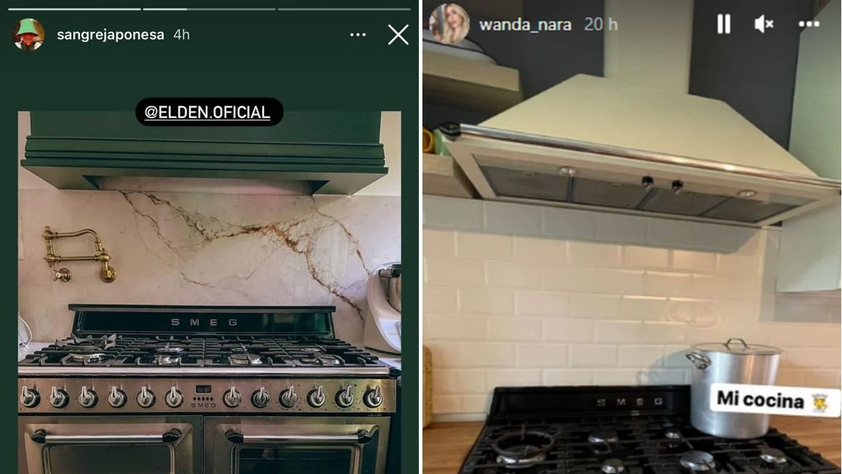 cocina China, igual a la de Wanda