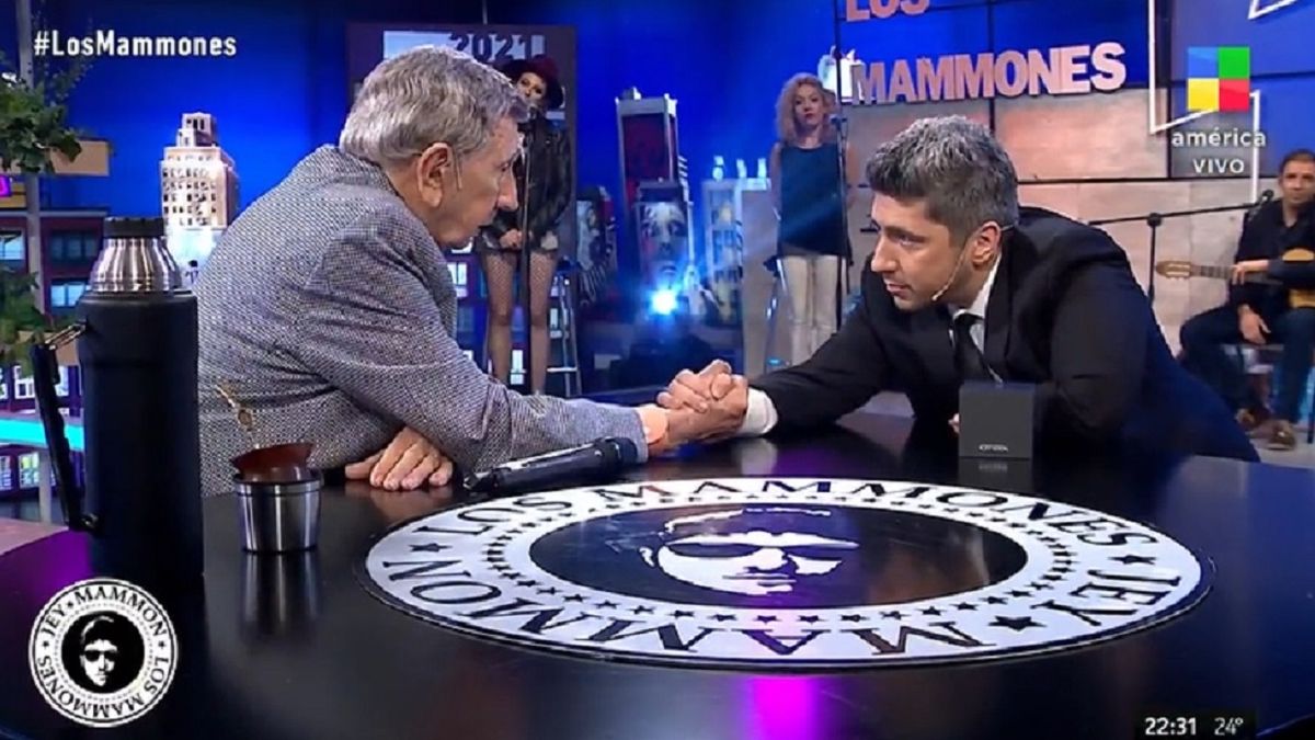 La emocionante visita de Luis Landriscina en Los Mammones: Quiero agradecer la vida que tuve