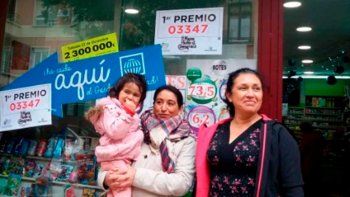 Dos argentinas ganaron 800 mil euros en el Gordo de Navidad de España