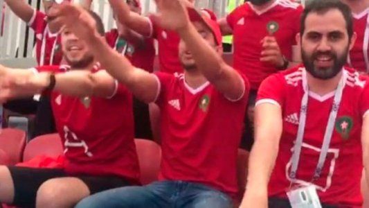 No funcionó la táctica: hinchas de Marruecos le gritaron Messi, Messi a Cristiano Ronaldo