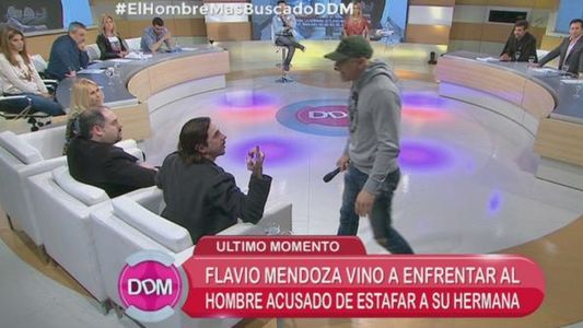 Feroz escándalo con Flavio Mendoza y el hombre acusado de estafar a su hermana