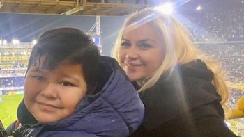 Contundente mensaje y gesto de Verónica Ojeda con una foto de Dieguito Fernando