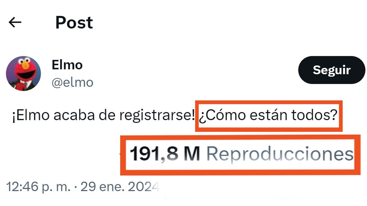 Una simple pregunta de un muñeco de Plaza Sésamo desató una catarata de respuestas de personas frustradas. ( Foto: Gentileza cuenta de 