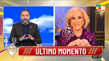 El inesperado anuncio de Mirtha Legrand.