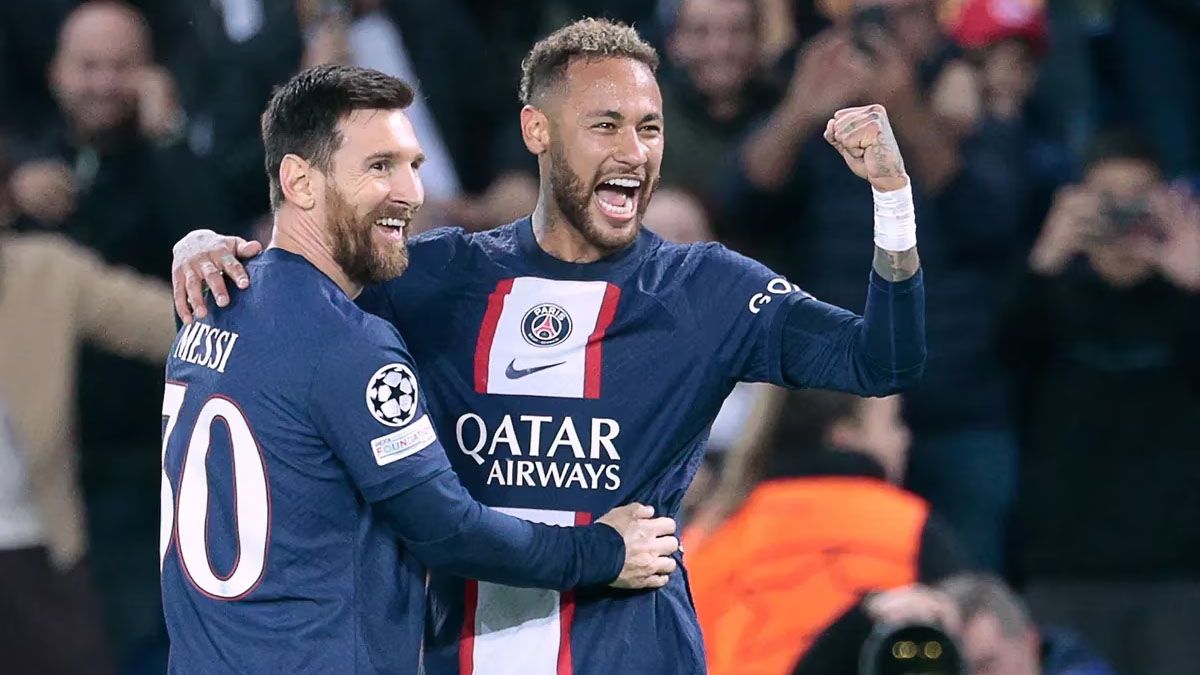 Messi y Neymar