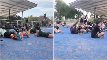 Terror en un partido de hockey: jugadoras tuvieron que tirarse al piso por un tiroteo