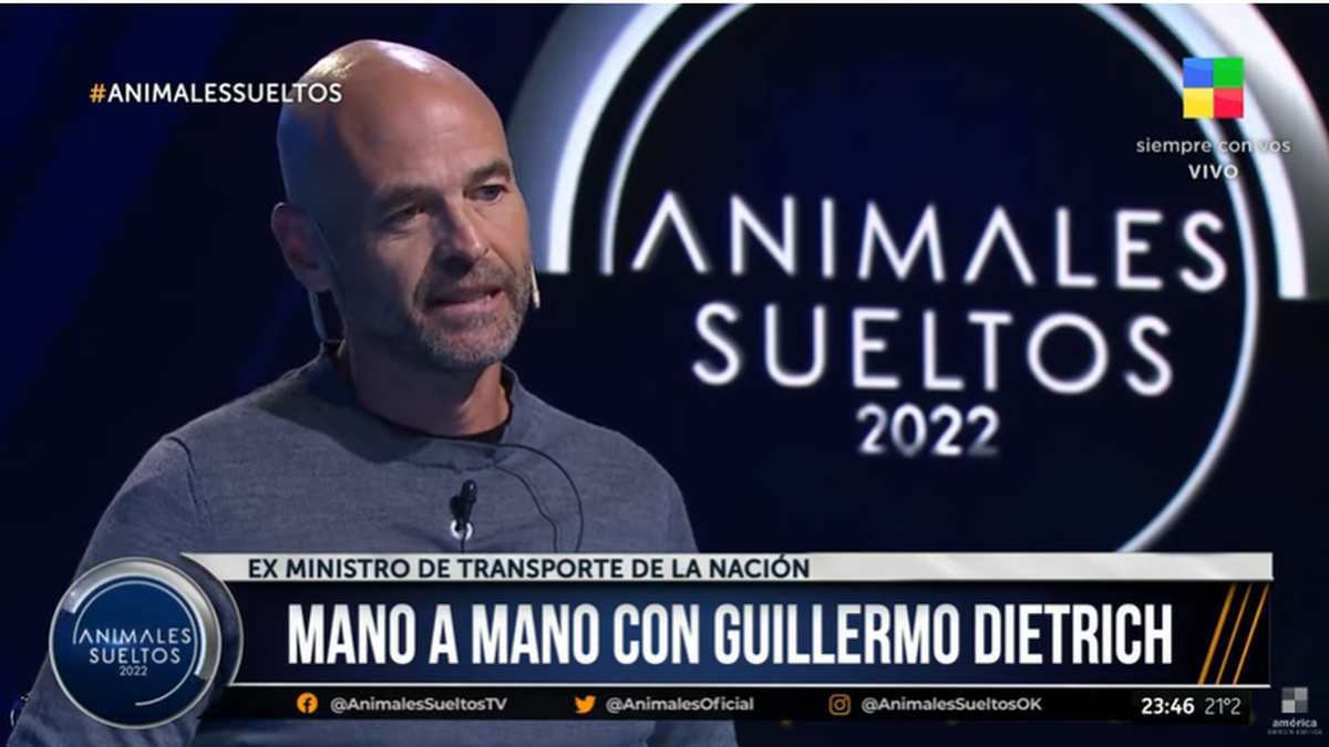 Guillermo Dietrich: la única chance que tiene el kirchnerismo de salir empatados es mancharnos a nosotros (Foto: captura de América TV).