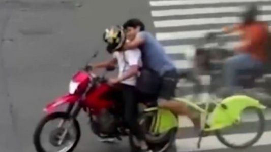 Atrapó al motochorro que le robó y su testimonio se hizo viral: Ojalá tenga oportunidades laborales