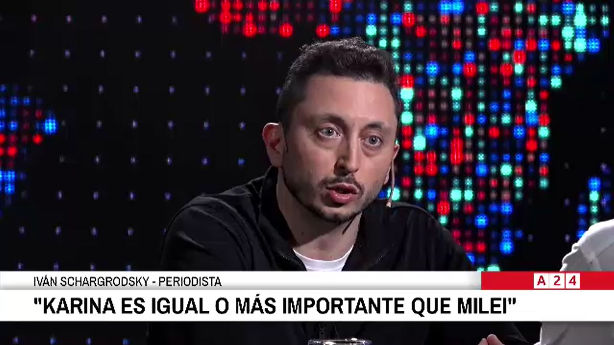 Iván Schargrodsky con Novaresio: "Karina es igual o más importante que Javier Milei"
