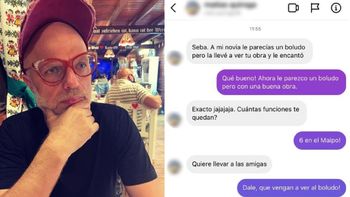 El insólito ida y vuelta de Sebastián Wainraich con un seguidor