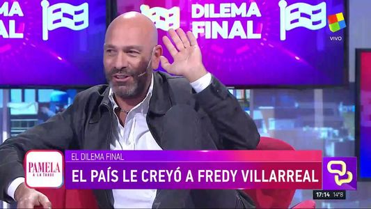 La ocurrente respuesta de Freddy sobre qué haría si se le escapará un gas en el programa de Mirtha