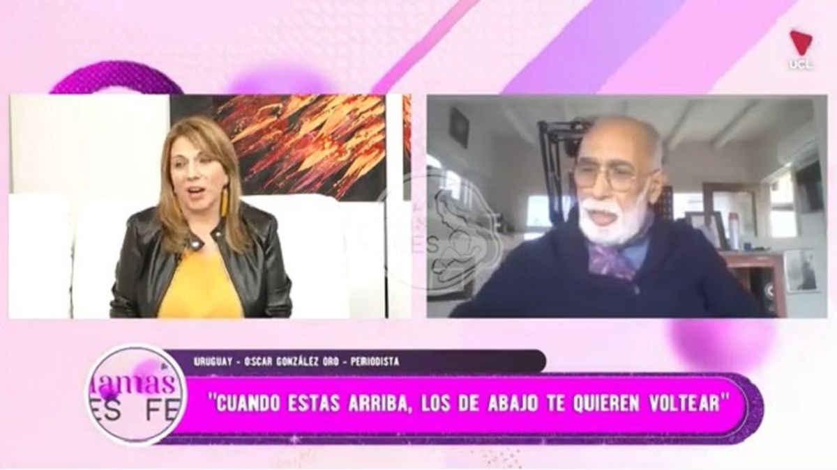 El negro Oro aseguró que durante 20 años vivió el estrés del éxito, la competencia y la envidia, cuando lideraba las mañanas de Radio 10. 