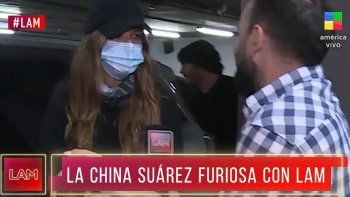 La reacción de la China Suárez cuando le preguntaron por Mauro Icardi: Mi intención...