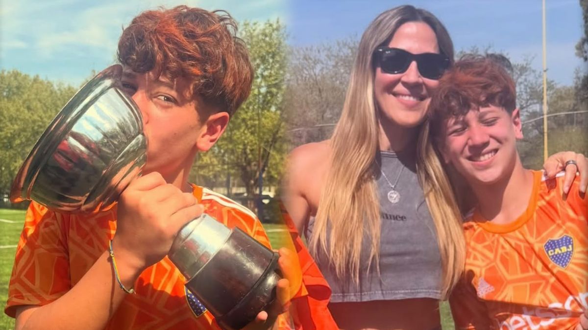 La felicidad de Jimena Barón con su hijo Momo por un título obtenido: Mi campeón toda la vida