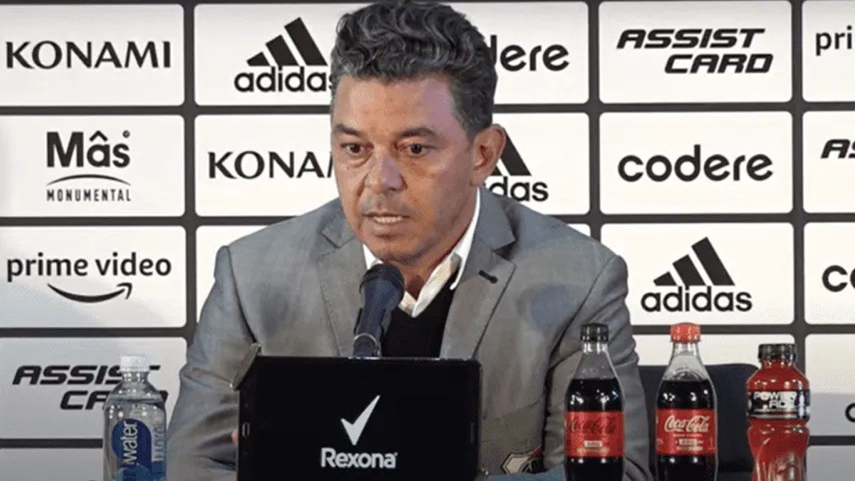 Marcelo Gallardo respaldó a sus jugadores y fue muy autocrítico.&nbsp;