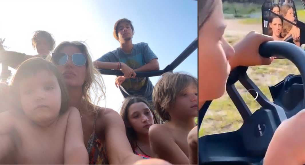Indignación por el video del hijo de 8 años de Dolores Barreiro manejando