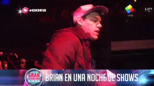 De gira: cómo es una noche de shows de Brian Lanzelotta