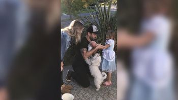 María del Cerro registró en video el primer encuentro de Mila y Cala