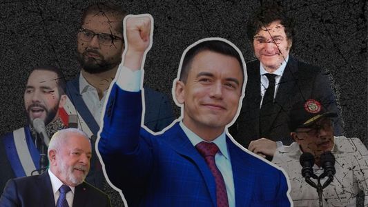 El presidente de Ecuador le dedicó una dura crítica a Javier Milei y apuntó contra su gestión