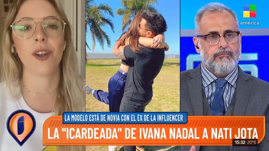 Nati Jota sobre el noviazgo de su ex con Ivana Nadal: Me duele por el lado de él