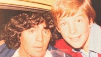 Diego Maradona, una foto inédita y un amigo que nunca apareció