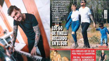 Tapa de revista: los días de Marcelo Tinelli recluido en el sur